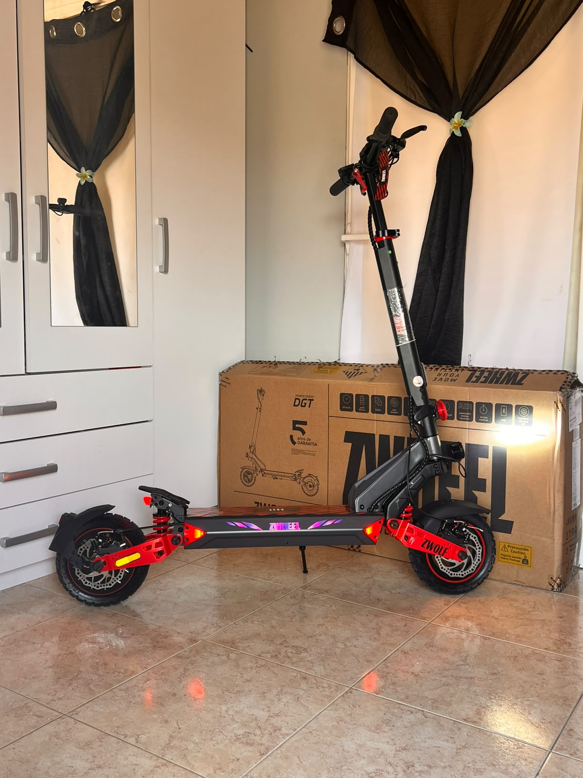 ZWolf X1 – Patinete Eléctrico Todoterreno