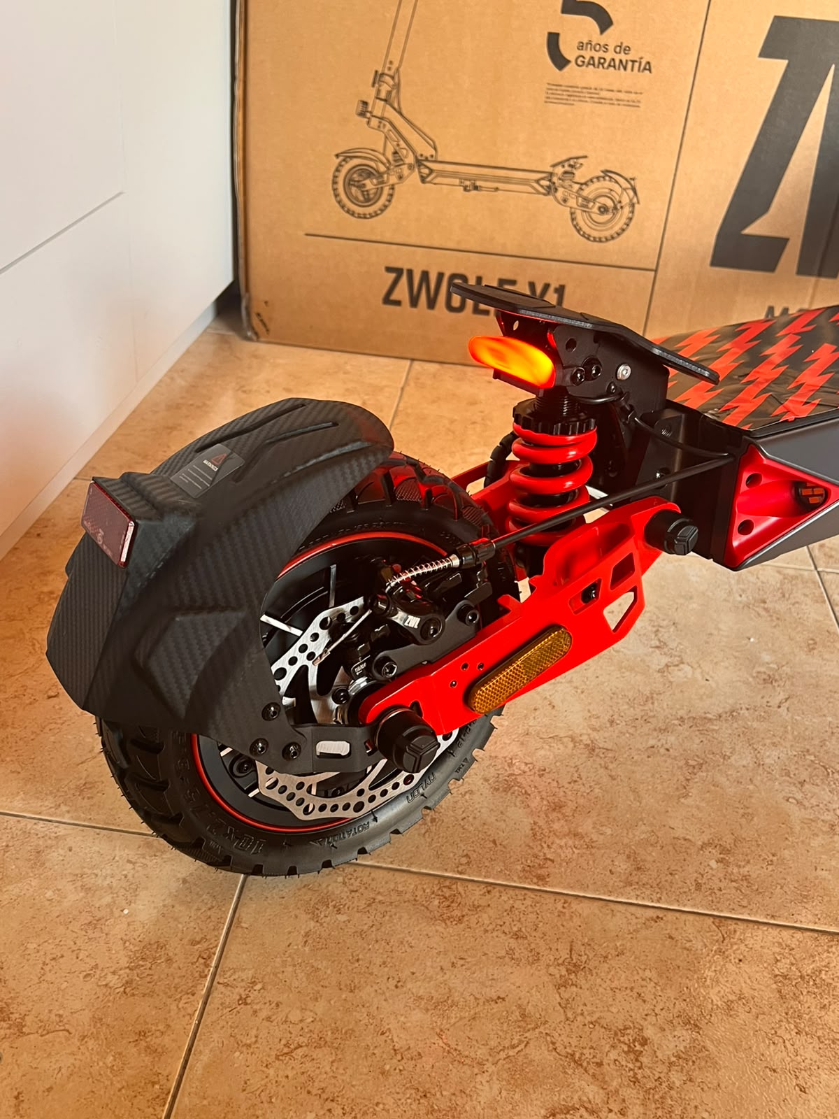 ZWolf X1 – Patinete Eléctrico Todoterreno