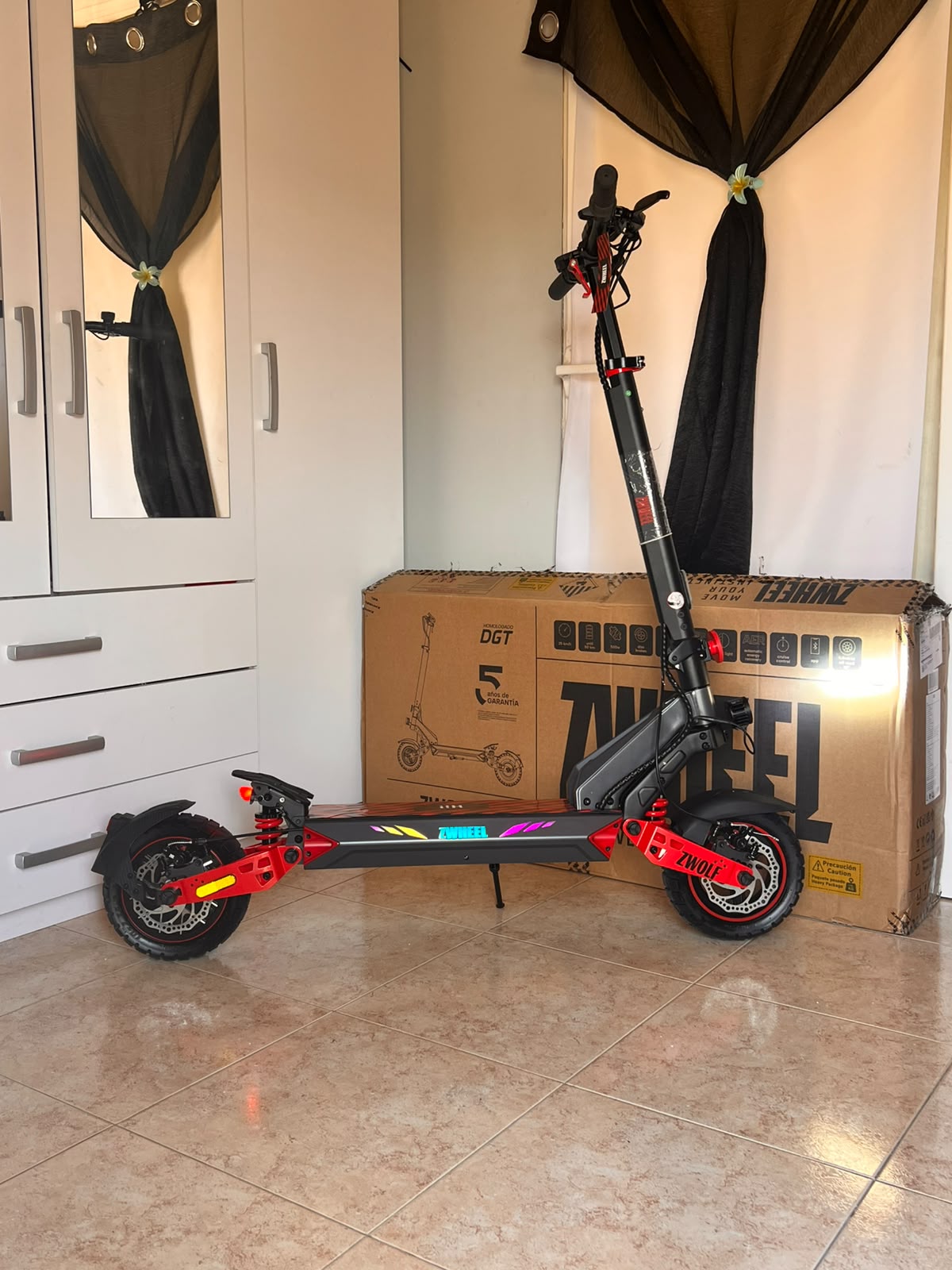 ZWolf X1 – Patinete Eléctrico Todoterreno